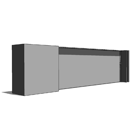 Revit: TranZform® Sound - Single Slide Door