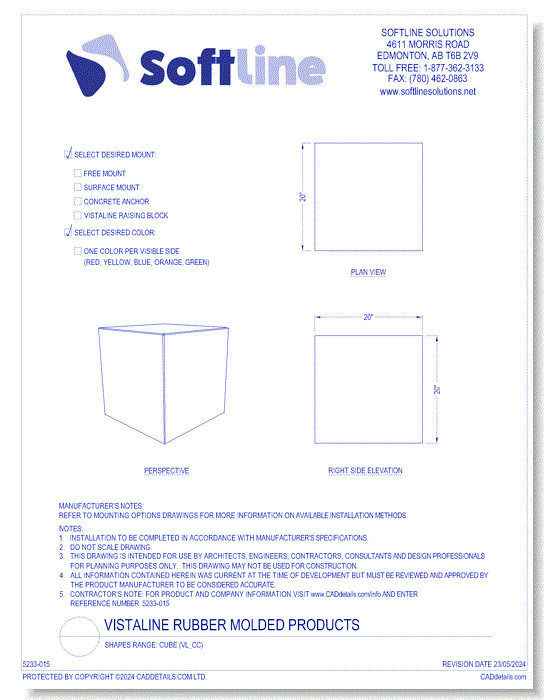 Shapes Range: Cube (VL_CC)