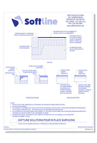 Pour In Place Rubber Surfacing: FirstBase Playground Safety Surfacing