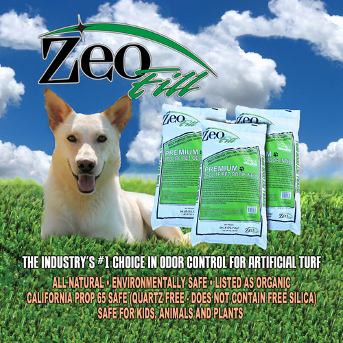 CAD Drawings ZeoFill, Inc. Artificial Turf Infill ZeoFill® Premium Zeolite Pet Odor Infill