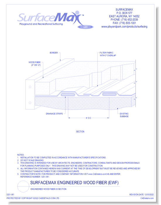 Engineered Wood Fiber 03 Above Ground Installation