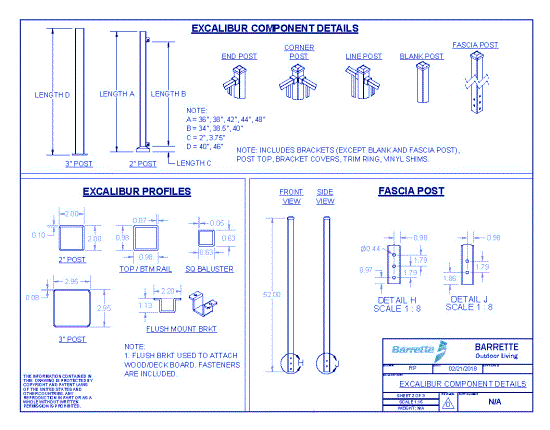 Excalibur®: Component Details (Part 1)