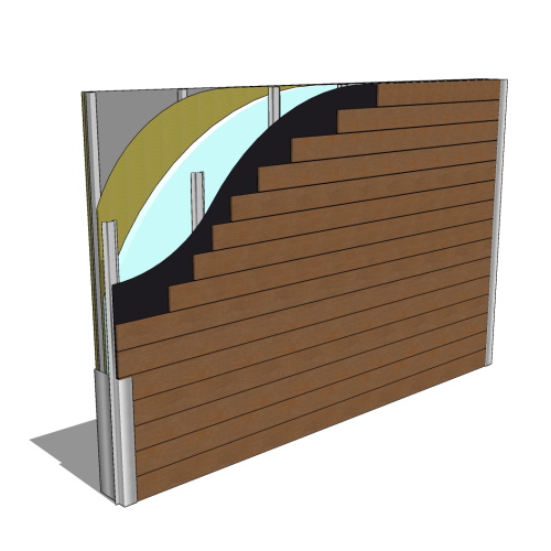 Wildwood Composite Cladding: Mineral Wool Rainscreen System Assembly