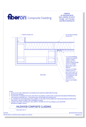 Wildwood Composite Cladding: Plan View A-401 11