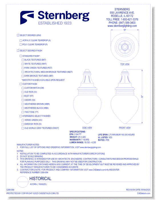 Acorn ( 1930LED )