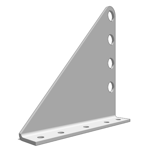 Drift Solar Snow Fence Bracket