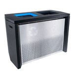View Coliseum Collection Indoor Two-Stream Receptacle 