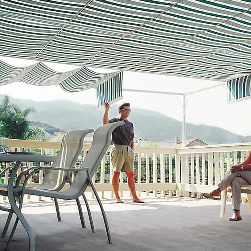 CAD Drawings ShadeTree Cool Living, LLC The Capri Awning