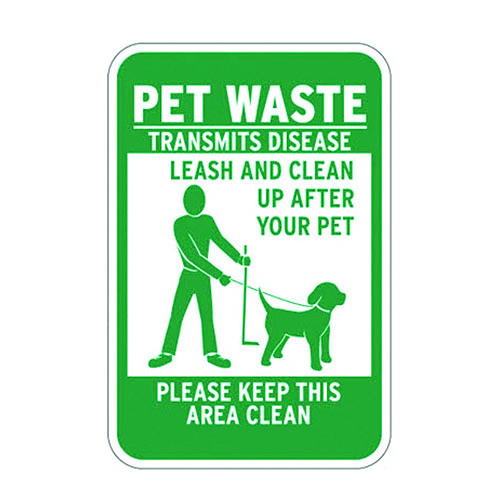CAD Drawings Pet Waste Eliminator Pet Waste Transmits Disease Sign