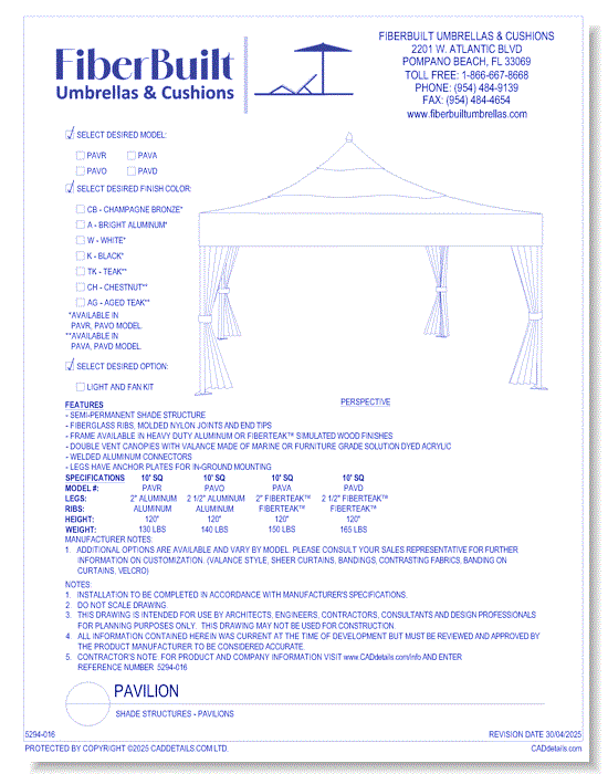 Shade Structures: Pavilions