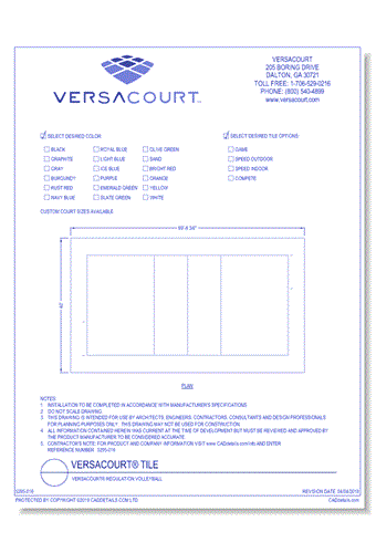 VersaCourt® Regulation Volleyball