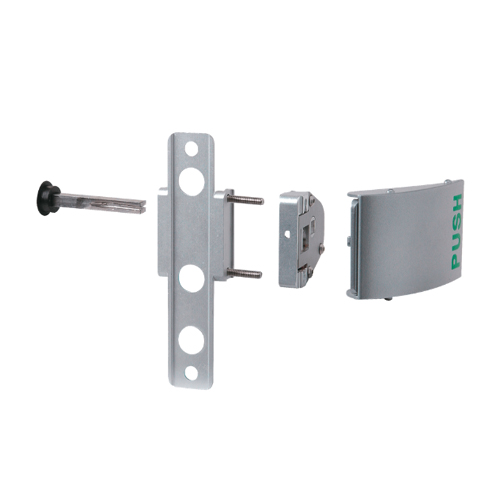 CAD Drawings Locinox Accessories Locks & Keeps: 3006 PUSH - Free Exit Push Paddle