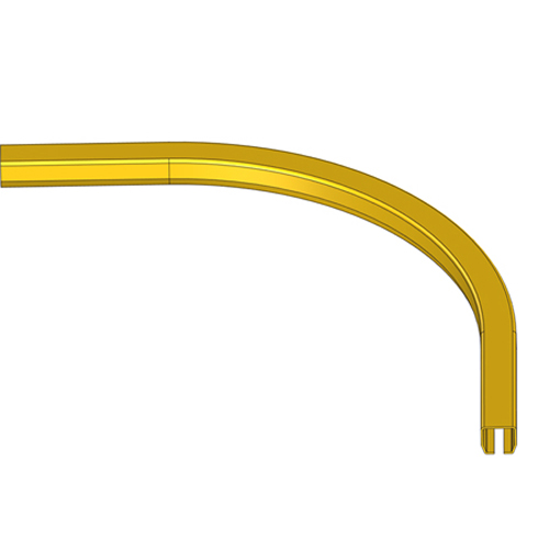 CAD Drawings Spanco Inc. Curved Track