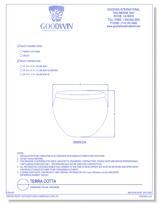Handmade Italian: Jardinere