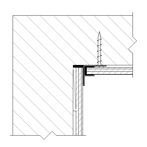 Panel 15® 1PC Molding System - Inside Corner