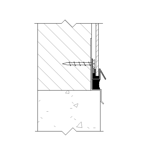 SinoCore® 1PC Molding System - Perimeter J - Foundation (Drip Edge) - Option 2