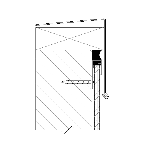 ProCore™ 1PC Molding System - Perimeter J - Parapet