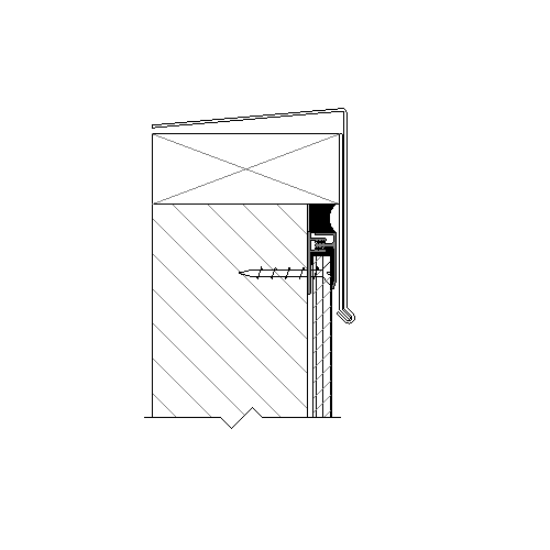 ProCore™ 2PC Molding System - Perimeter J - Parapet