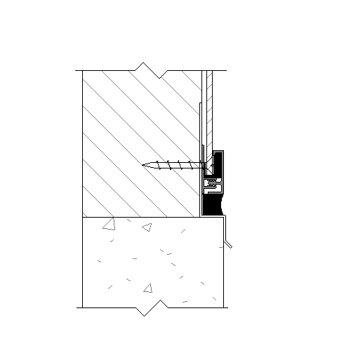 Panel 20® 2PC Molding System - Perimeter J - Foundation - Option 1