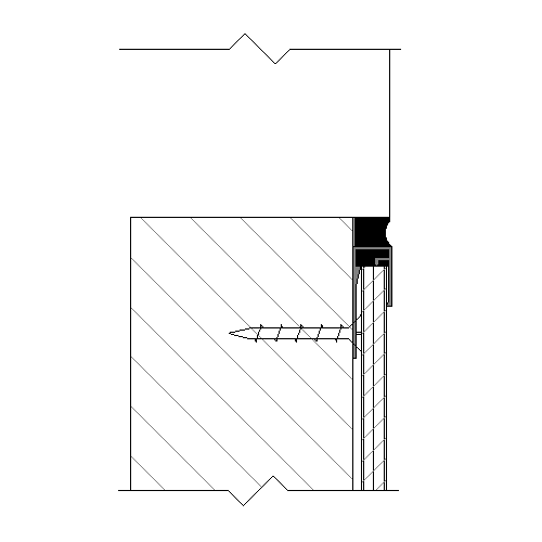 Panel 15® 1PC Molding System - Perimeter J - Window Sill