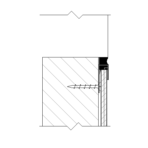 ProCore™ 1PC Molding System - Perimeter J - Window Sill 