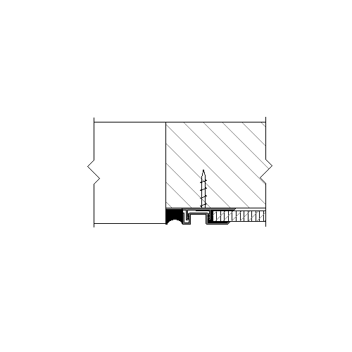 ProCore™ 2PC Molding System - Perimeter J (Reveal) - Jamb - Option 2