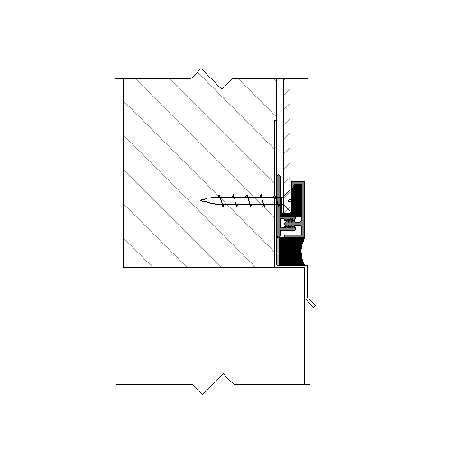 Panel 20® 2PC Molding System - Perimeter J - Window Head - Option 1