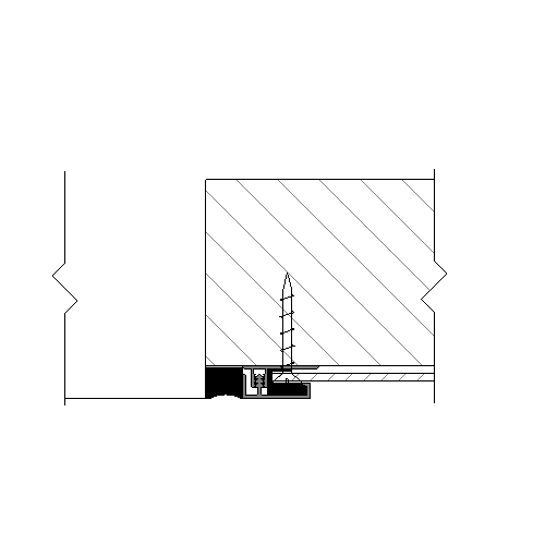 Panel 20® 2PC Molding System - Perimeter J - Jamb - Option 1