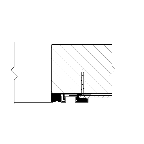 Panel 20® 2PC Molding System - Perimeter J (Reveal) - Jamb - Option 2