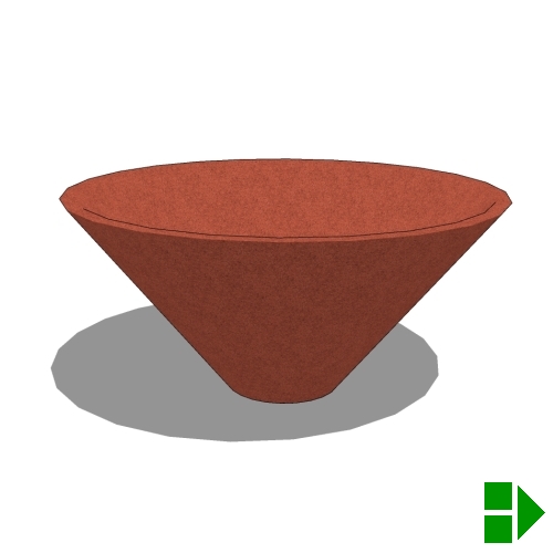 Classic Planters: Classic Conical - 20" D x 14" H