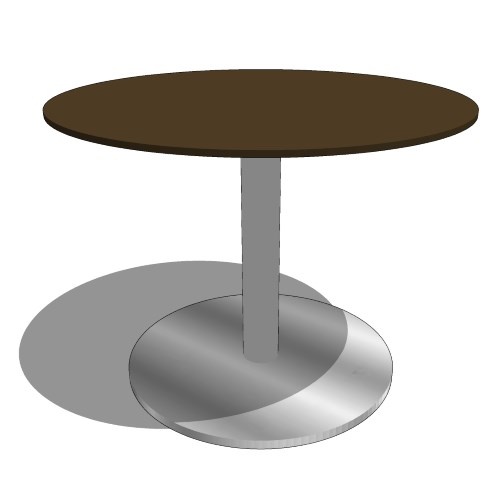 Core Round Fiber and Stainless Steel Table (#003)
