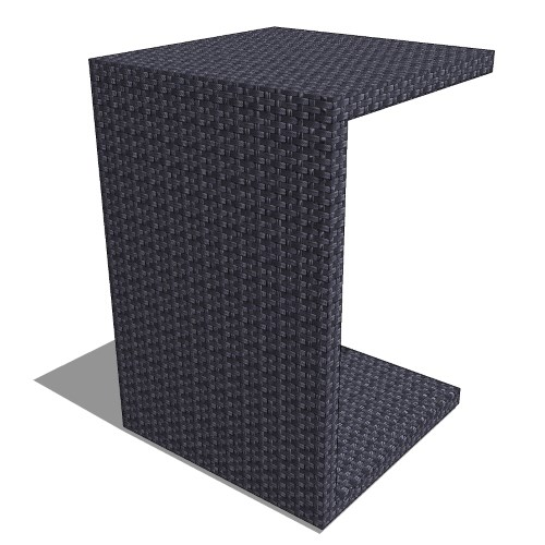 Core Rattan C-Table (#042)