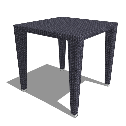 Core Rattan Side Table (#043)