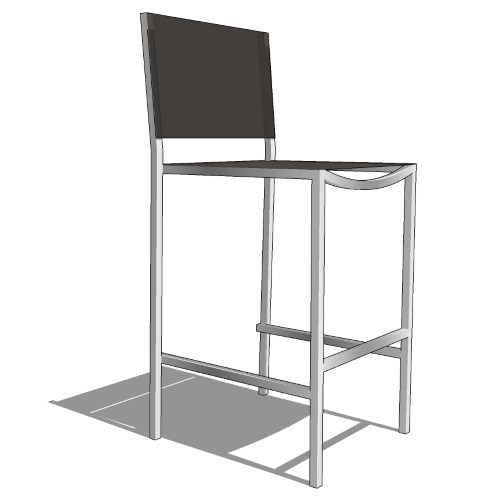 Core Stainless Steel and Sling Bar Stool (#207 - #210)