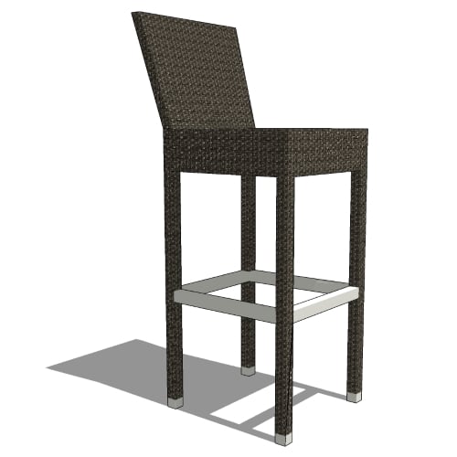 Core Polyrattan Bar Stool (#206)