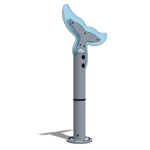 Freestanding Play Features: Whale