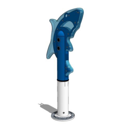 Freestanding Play Features: Shark