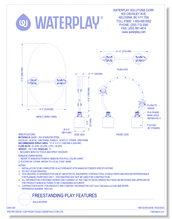 Freestanding Play Features: Hula-Hooper