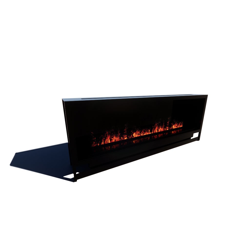 90” Single Sided Vapor Fireplace