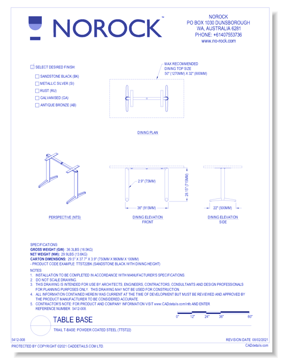 Trail T-Base