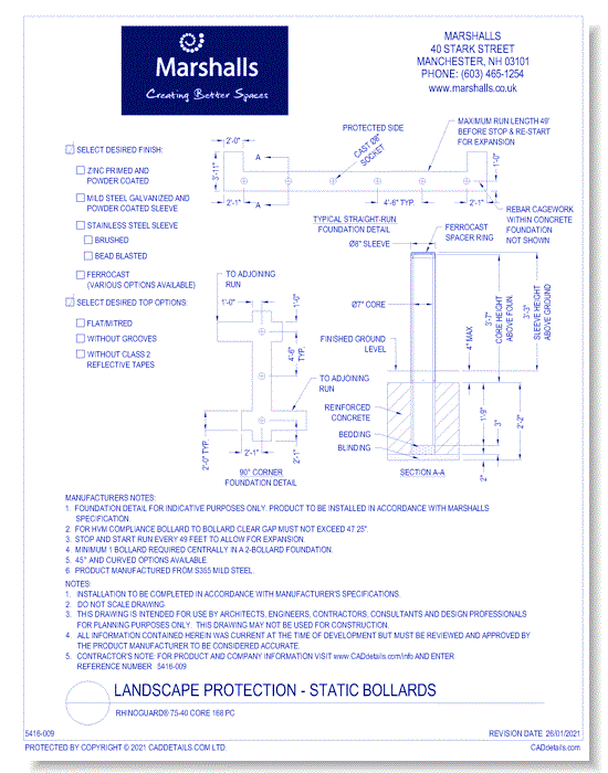 RhinoGuard® 75-40 Static Core 168 PC