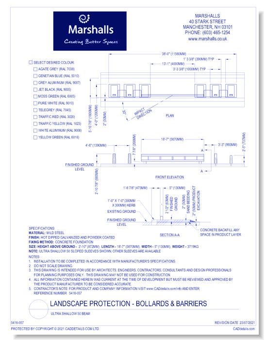 Ultra Shallow 50 Beam