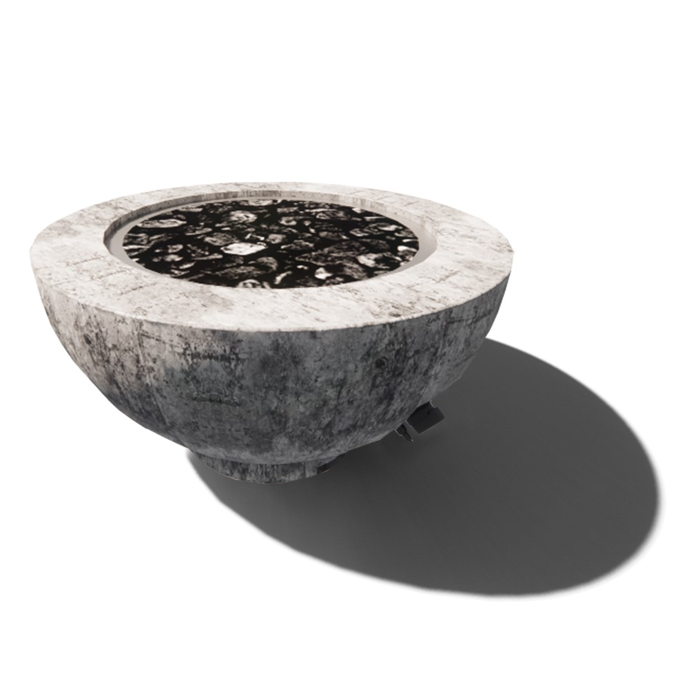 Cove 29" Round Gas Fire Pit Bowl (CV-20)