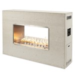 View See Through Ready-To-Finish Gas Fireplace