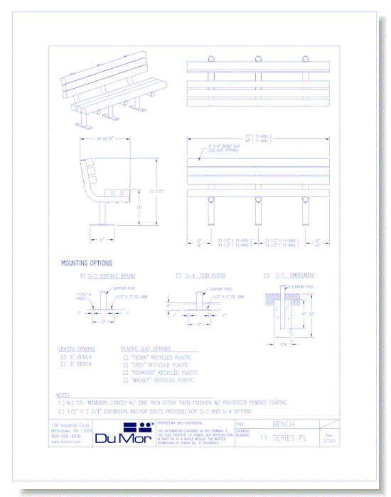 Bench 11 Series PL