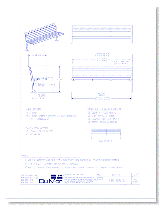 Bench 185 Series