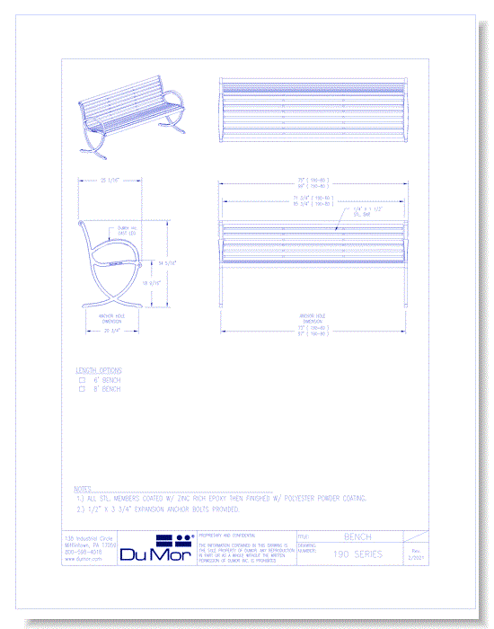 Bench 190 Series