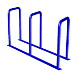 View (850040) 3 Arch Angled Rack