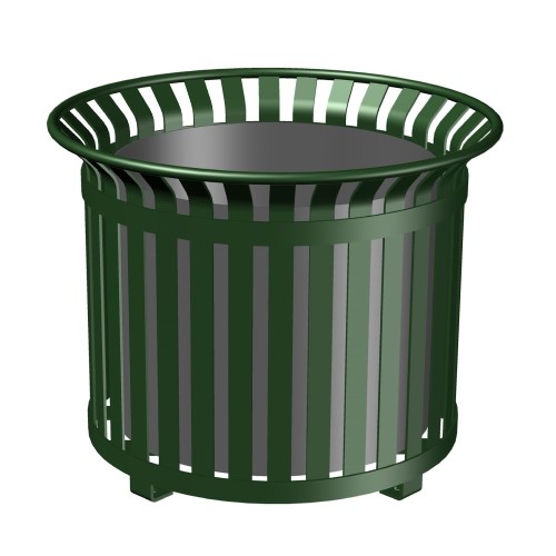 CAD Drawings Knill Site Furnishings (224-26T) Planter, Round, Flared Top, 26" Tall, with Steel Liner 