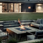 View Custom Square Firepit - CFPO-SQ Series (CFPO-SQ) Commercial Gas Fireplace